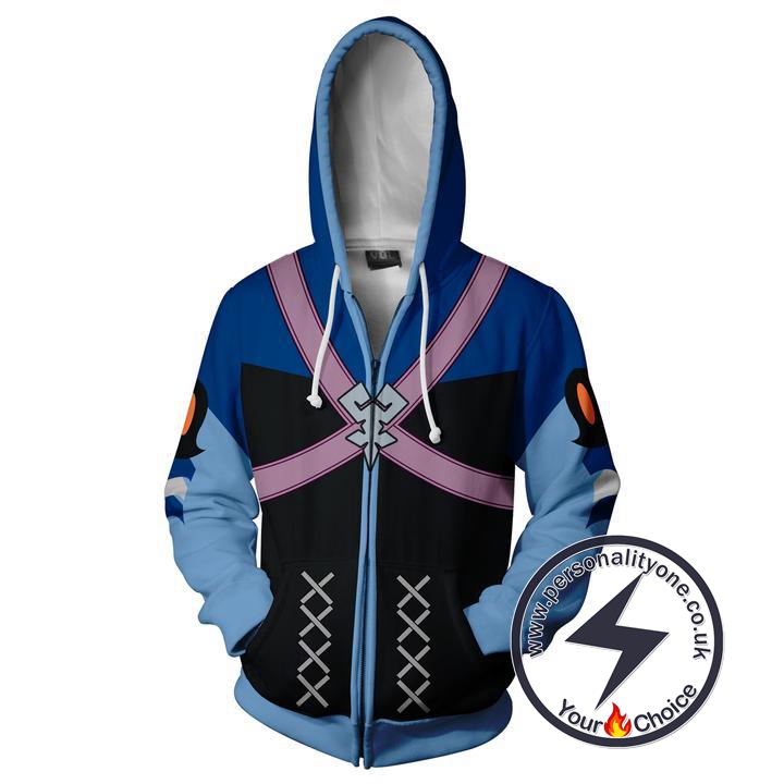 Kingdom Hearts Hoodie - Aqua Jacket